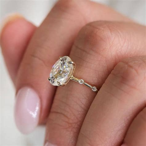 Oval Vintage Engagement Rings Atelier Yuwa Ciao Jp