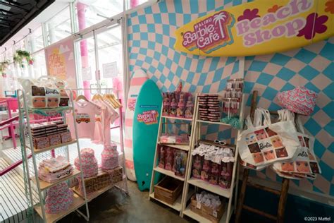 Surfs Up At Malibu Barbie Cafe In Downtown Manhattan