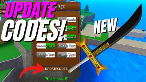 NEW UPDATE SWORD CODES Update 3 5 King Legacy ROBLOX YouTube