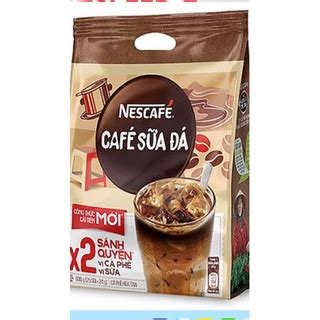 Iced Milk Coffee 3in1 Nescafe 600g Bag Of 25 Packs X 24g Shopee