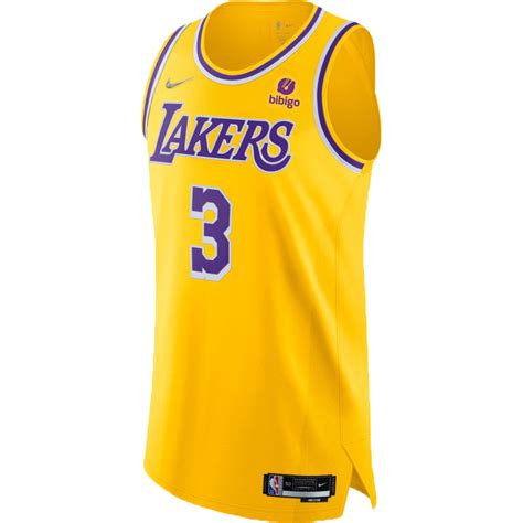 Lakers Anthony Davis 75th Anniversary Authentic Icon Jersey – Lakers Store