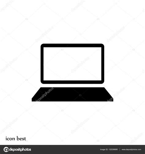 Computer Simple Icon — Stock Vector © Simva 132536680