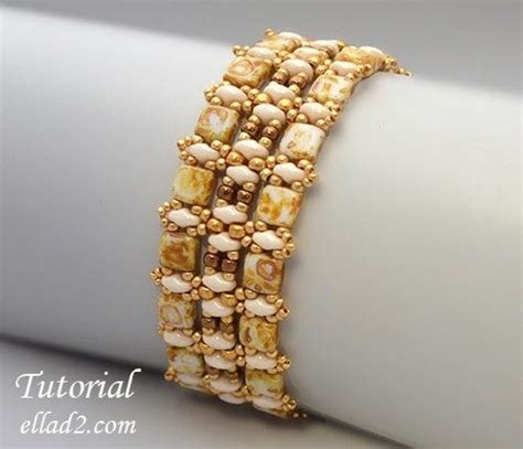 Tutorial Honeycomb Bracelet Beading Tutorials And Patterns