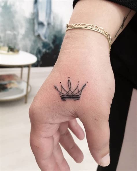 Princess Crown Tattoo