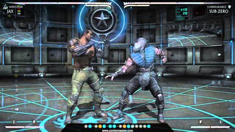 Jax Combo Wrestler Mkx Midscreen No Meter Damage Youtube