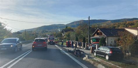 Foto Accident Cumplit Cu O Motociclet Pe Dn La Bujoreni Gazeta