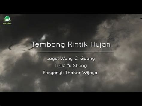 Tembang Rintik Hujan Tembang Kasih Semesta YouTube