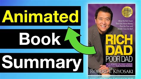 Rich Dad Poor Dad Animated Summary Robert Kiyosaki Youtube