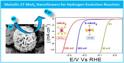 模板驱动的金属1t Mos 2 纳米花的相选择性形成用于氢释放反应acs Sustainable Chemistry