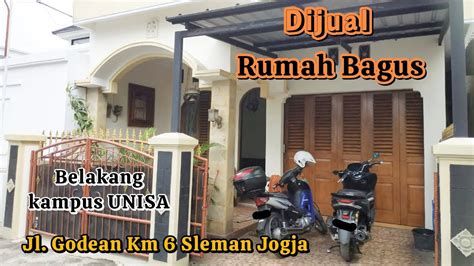 Dijual Rumah Jogja Dibelakang Kampus Unisa Jl Godean Km Sleman