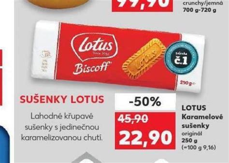 Lotus Karamelov Su Kaufland Srpen