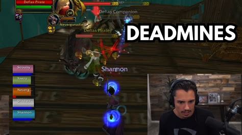 I DID DEADMINES IN HARDCORE CLASSIC FULL RUN YouTube