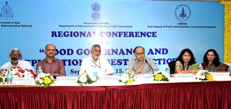 Regional Conference On â Good Governance And Replication Of Best Practices