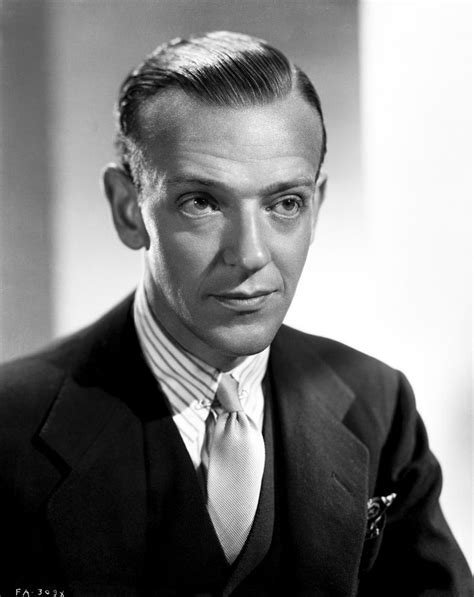 Fred Astaire Portrait In Black And White Premium Art Print Fred