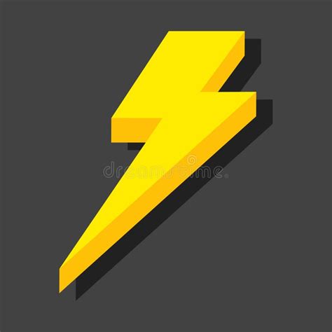 Install Lightning Modern Flat Style Vector Illustration Lightning