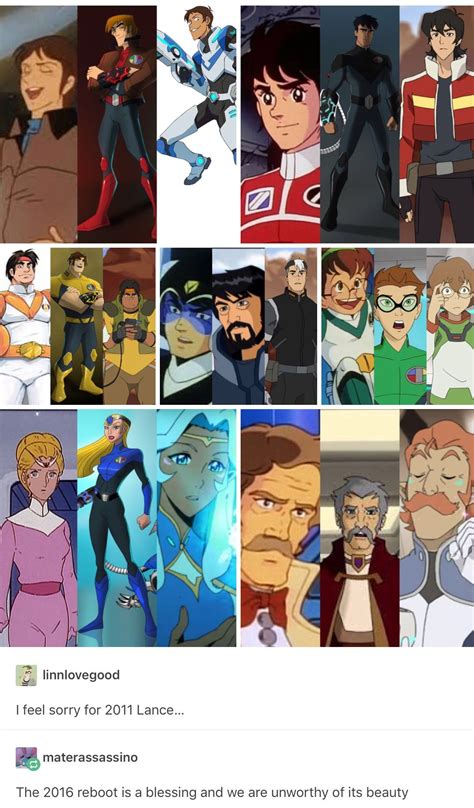 Cool To See Em All Side By Side Also Good To Know That Coran S Mustache Is A Permanent Thing