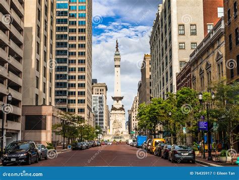 soldiers  sailors monument  indianapolis editorial photography