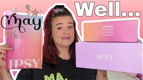 Ipsy Glam Bag Boxycharm And Icon Box May Unboxing Ipsy Youtube