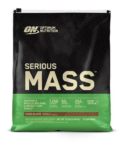 Suplemento Em P Optimum Nutrition Mass Serious Mass Carboidratos