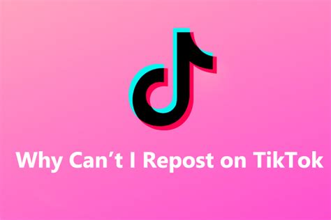 Key Factors Why You Cant Repost On TikTok Quick Fixes