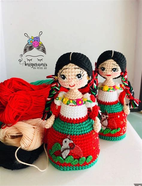 Petus Ochoa Vk Mexican Doll Crochet Crafts Amigurumi Doll