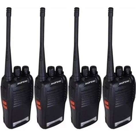 Kit Radios Comunicador Baofeng S Uhf Walk Talk R Dio Comunicador