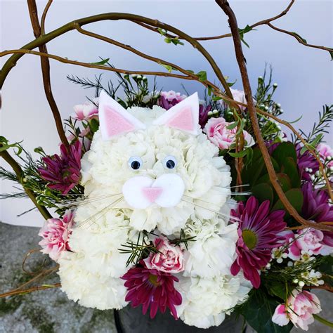 Purrfect Kitty Cat Flower Arrangement In Olympia Wa Specialty Floral
