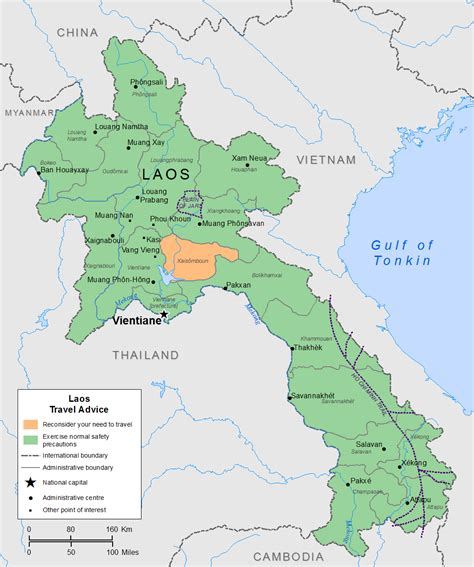 Laos Maps Printable Maps Of Laos For Download