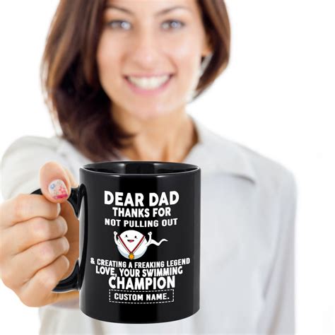 Dear Dad Coffee Mug T For Dad Fathers Day Mug Dad Ts For Etsy