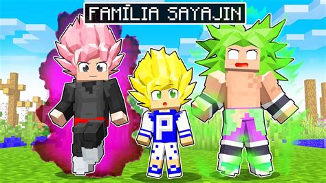 Fui ADOTADO por um SUPER SAIYAJIN ROSE e um LENDÁRIO SUPER SAIYAJIN no