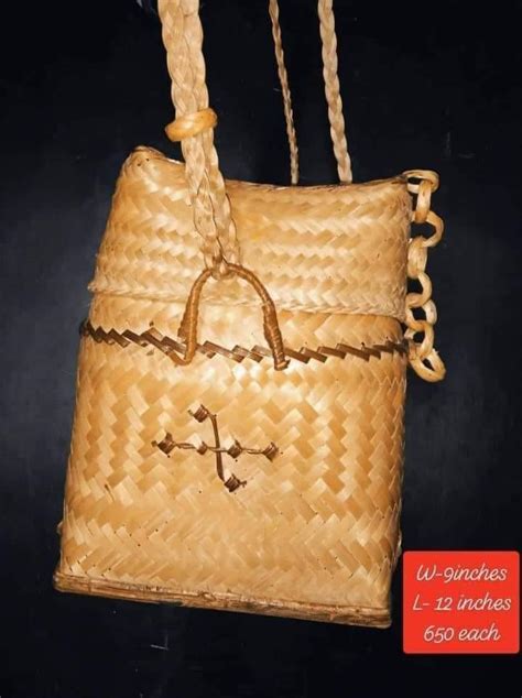 Pasiking bag, bamboo backpack, rattan baag, Men's Fashion, Bags, Backpacks on Carousell