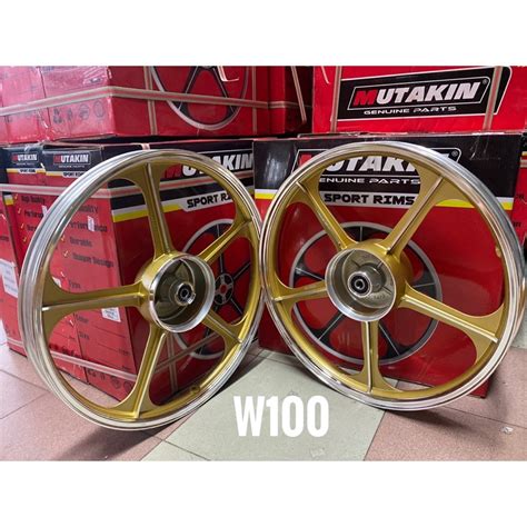 Mutakin Kriss1 LC135 W100 GBO Sport Rim Shopee Malaysia