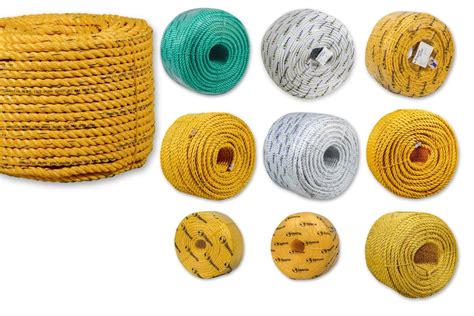 Yellow Virgin Pp Danline Ropes Size Diameter Mm At Rs Kg In