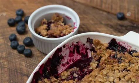 Easy Blueberry Crisp Recipe That Susan Williams