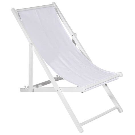 Chaise Longue Blanche Long Cm Decowoerner