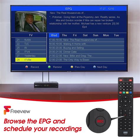 Freeview Box Set Top Full HD Receiver Recorder 1080P HDMI PVR USB