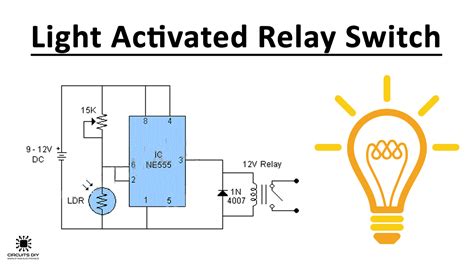 Light Dependent Switch Circuit Diagram Circuit Diagram