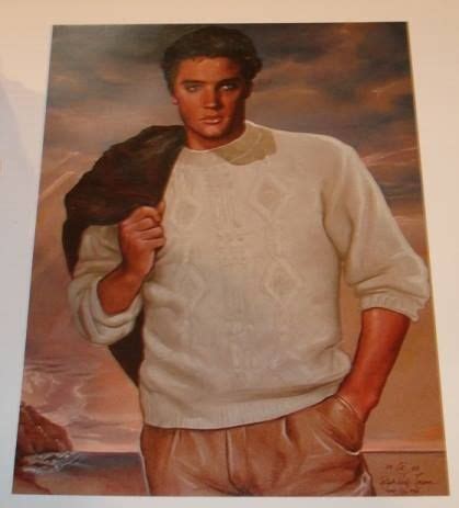 In Ralph Wolfe Cowan Created A Third Elvis Painting He Titled