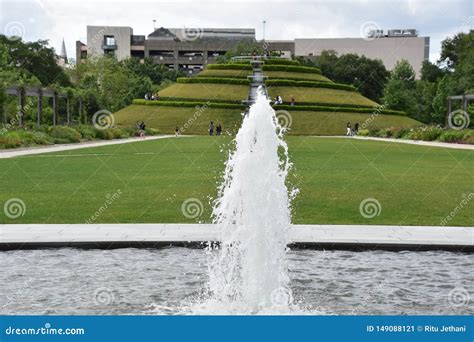 Jardines Del Centenario Mcgovern En Hermann Park En Houston Texas