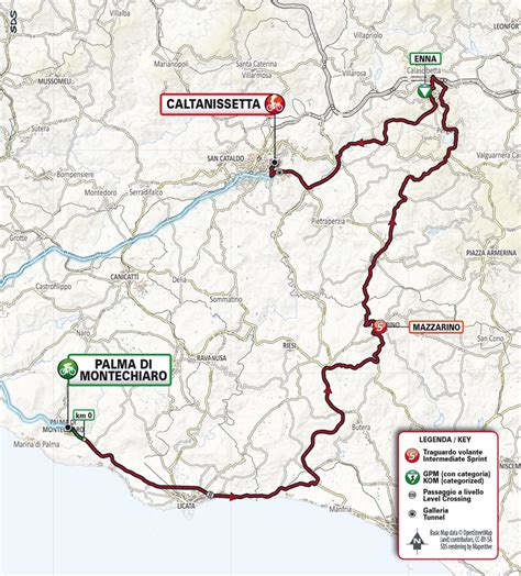 Tour De Sicile Parcours Et Profils Des Tapes Videos De Cyclisme