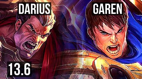 Darius Vs Garen Top 2 1m Mastery 6 1 4 1000 Games Kr Master