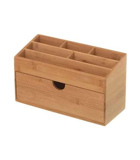 Rangement Maquillage En Bambou Organizer Bamboo Wadiga