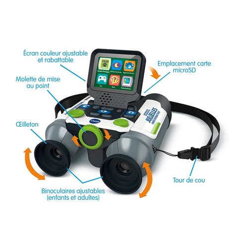 Vtech Jumelles Pour Enfant Jumelles Vid O Interactives