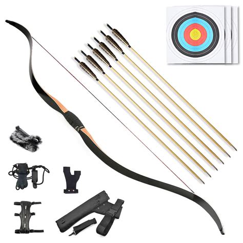 Buy Sharrow Archery Traditional Recurve Bow And Arrow Set Handmade