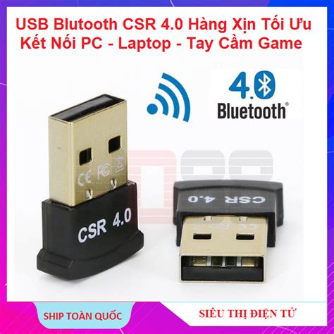 USB Thu Phát Bluetooth CSR V4 0 Kết Nối Với Tay Game Dùng Cho Máy