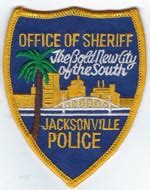 Jacksonville, Florida Office of Sheriff Police (Old Style, Shirt ...