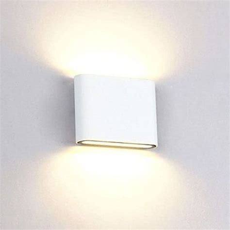 Aplique Led De Parede Luselamp Branco W Luz Natural K