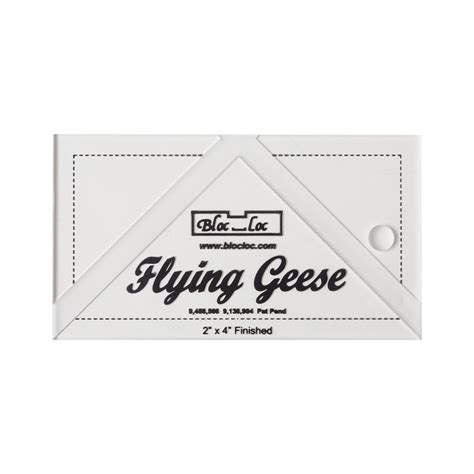 Bloc Loc Flying Geese Square Up Rulers Set 3