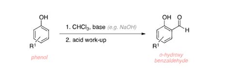 Reimer Tiemann Reaction Mechanism - Detailed Explanation, Reactions