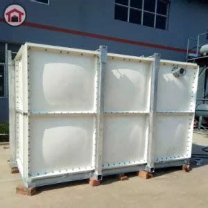 Frp Modules Assembled Fire Fighting Water Tank Frp Grp Smc Sectional